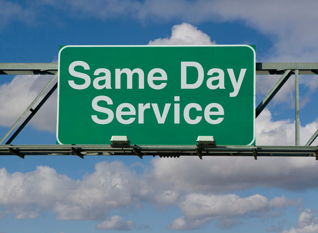 Same Day Service
