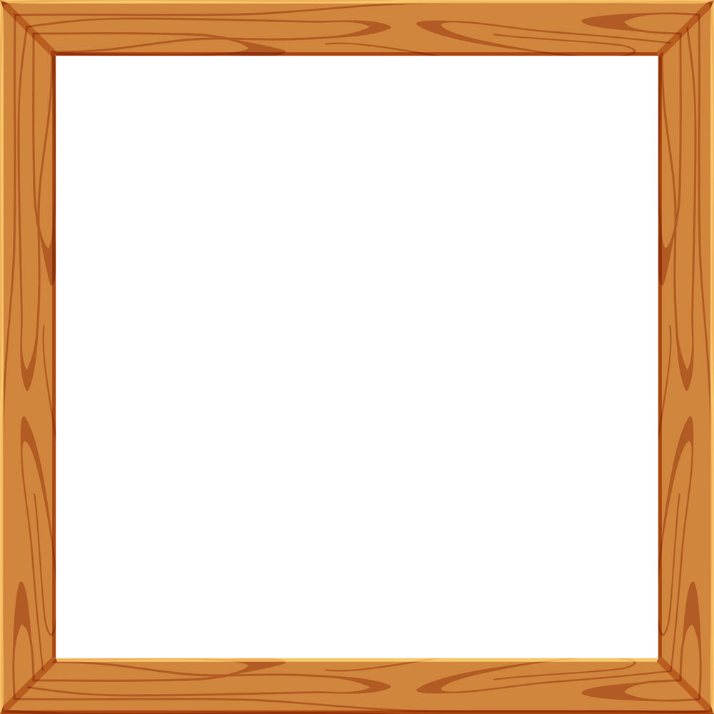 Square Wooden Frame
